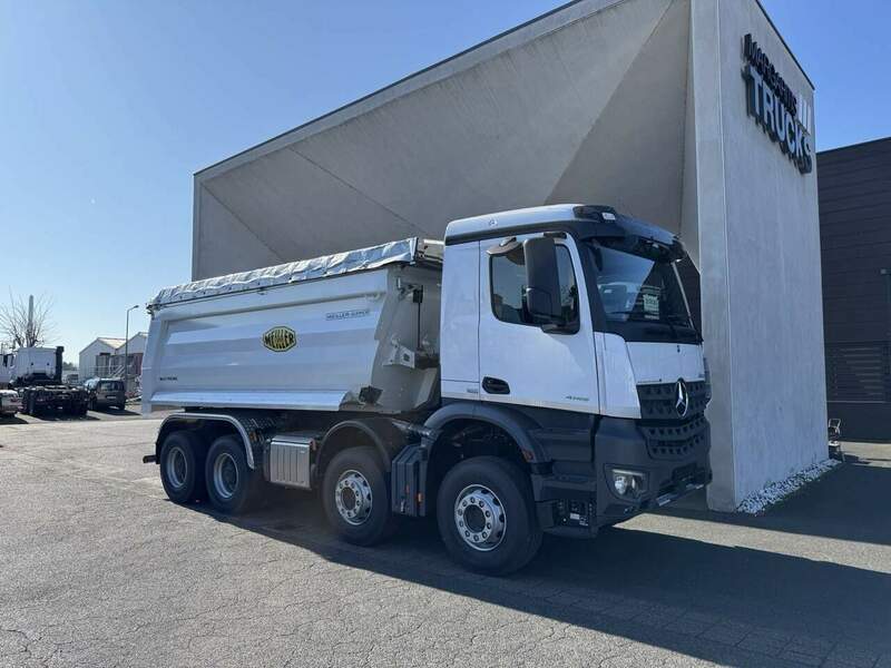 Mercedes Benz 4145 K  8x4 Meiller Kippmulde P436