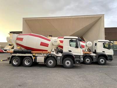 Concrete mixers for Iceland
